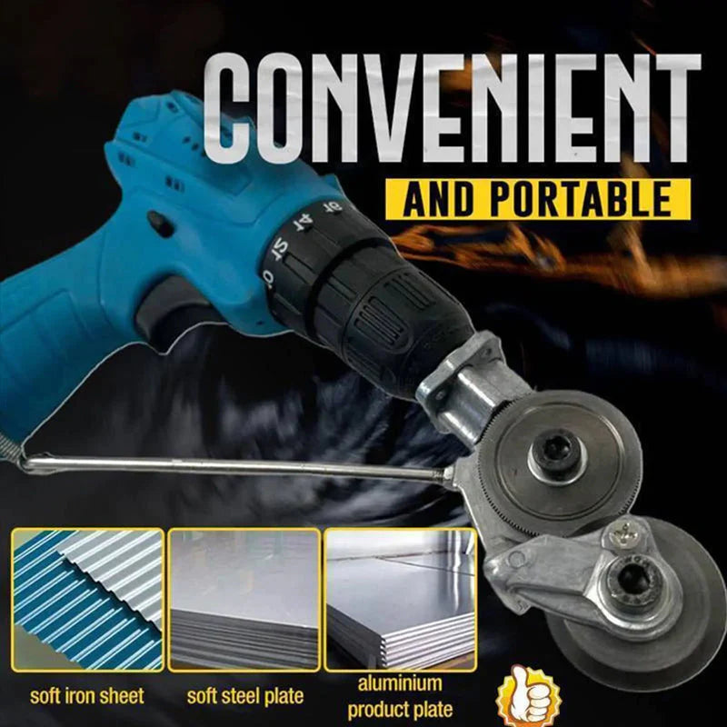 Perceuse électrique pour découpe de plaques 