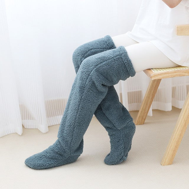 PlushWarmth Long Socks