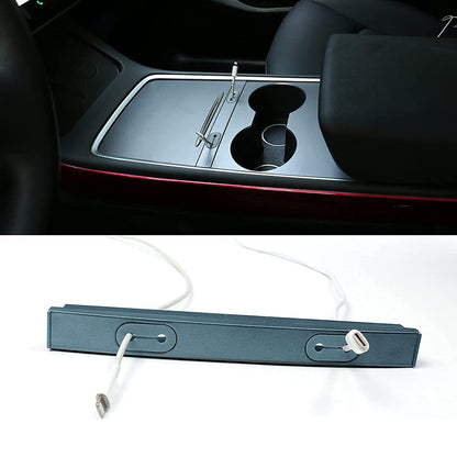 Support de câble USB pour station de charge Tesla Model Y/3 (2017-2023)