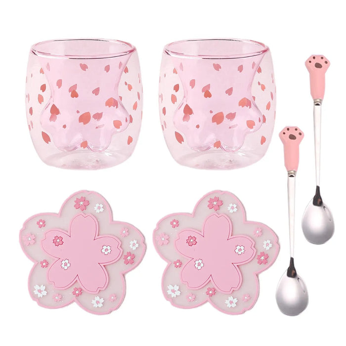 Glass Coffee Mugs Cute