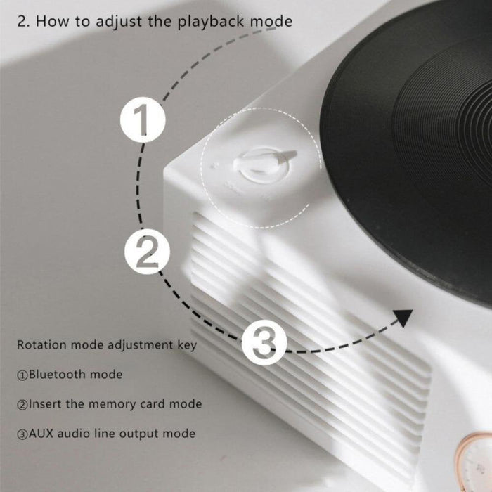 Fashioned Classic Style Bluetooth Speaker