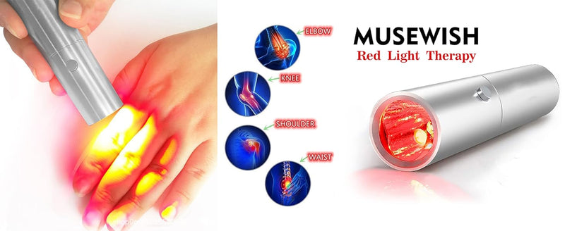 Infrared LED Flashlight for Pain Relief