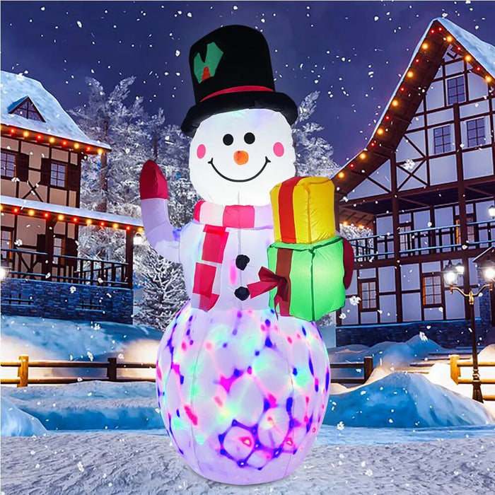 Foot Inflatable Snowman