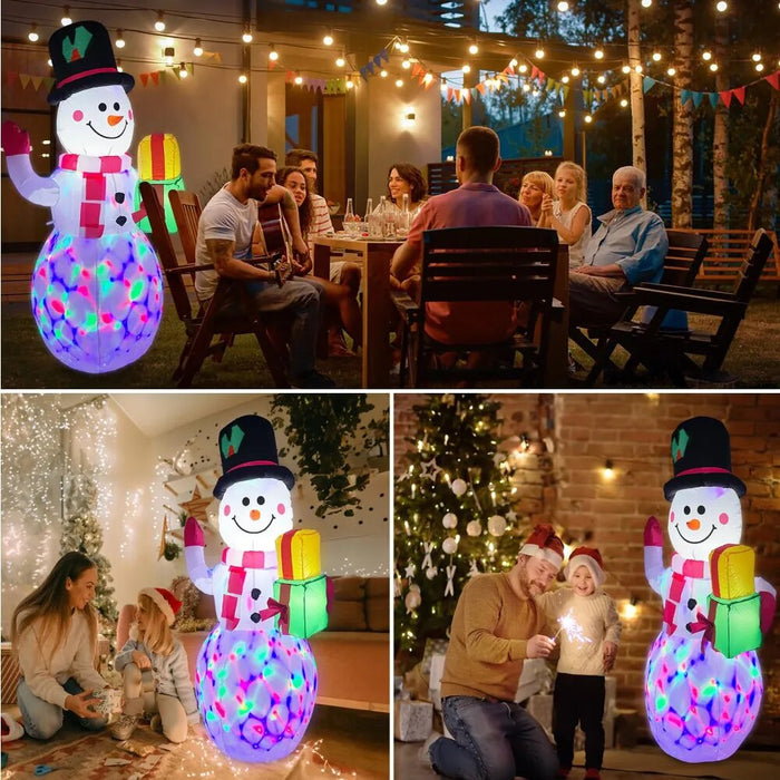 Foot Inflatable Snowman