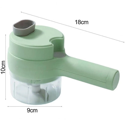 Ensemble de coupe-légumes électrique 4 en 1