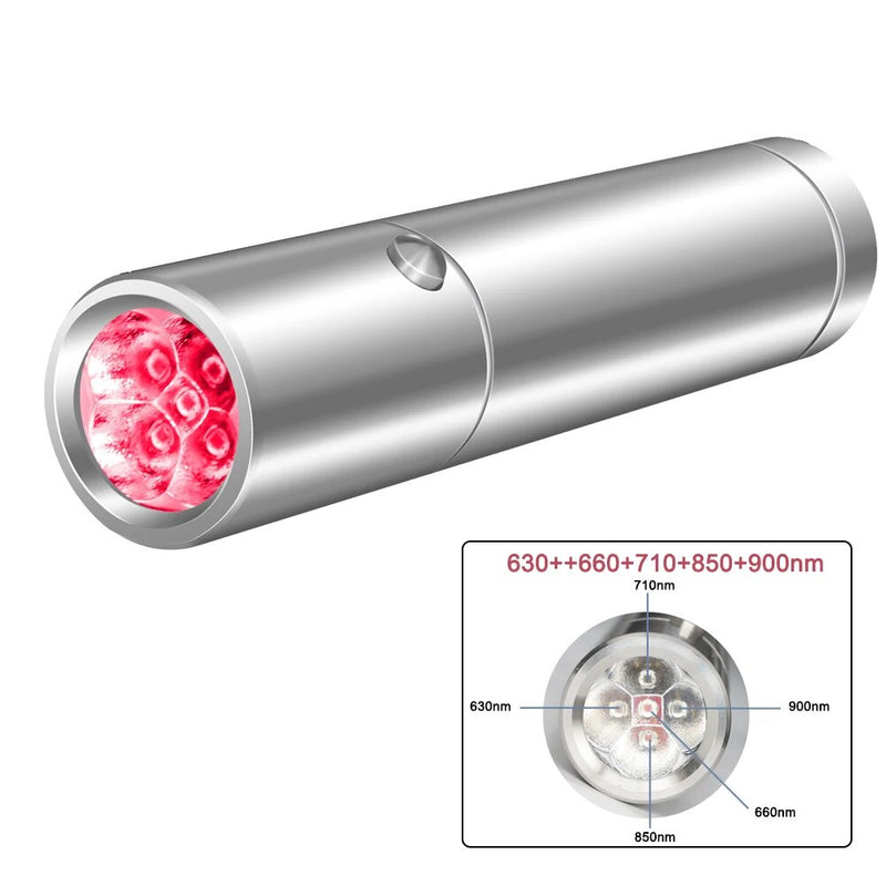 Infrared LED Flashlight for Pain Relief
