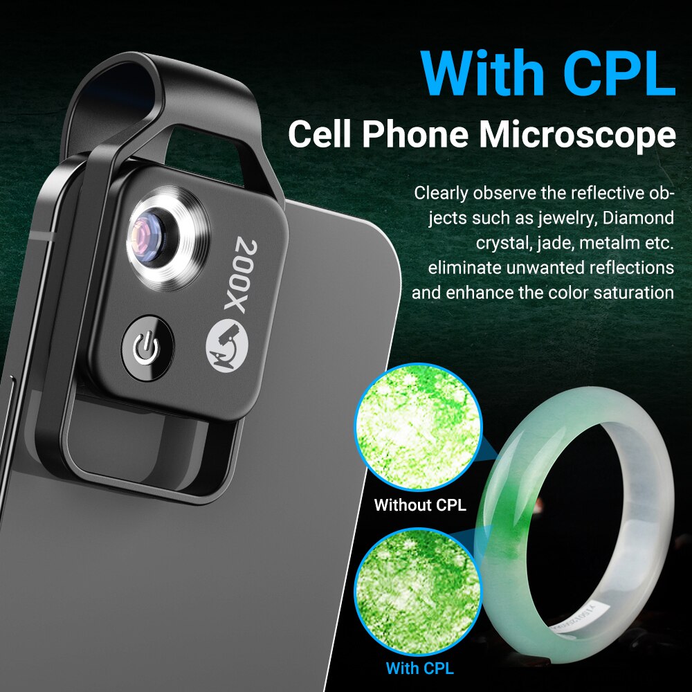 Microscope mobile 200X 