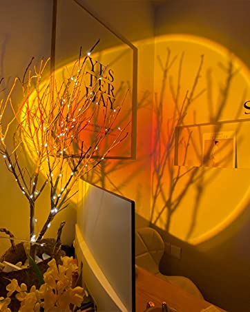 Projecteur de lampe de coucher de soleil 