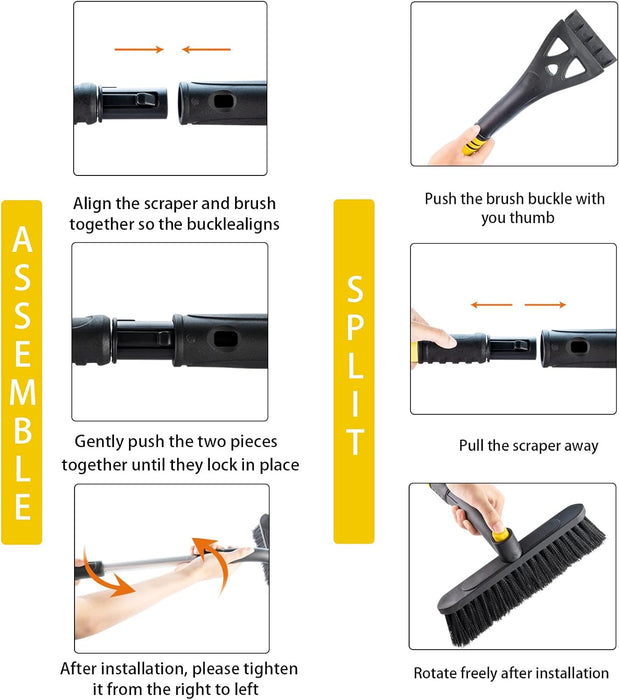 Snow Brush and Ice Scraper