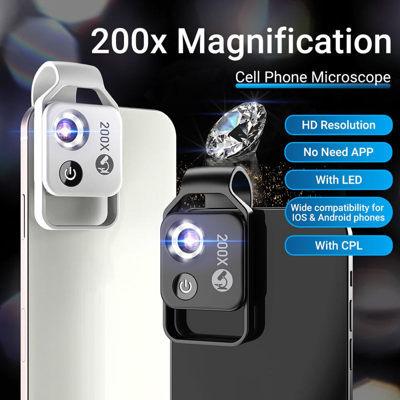 Microscope mobile 200X 