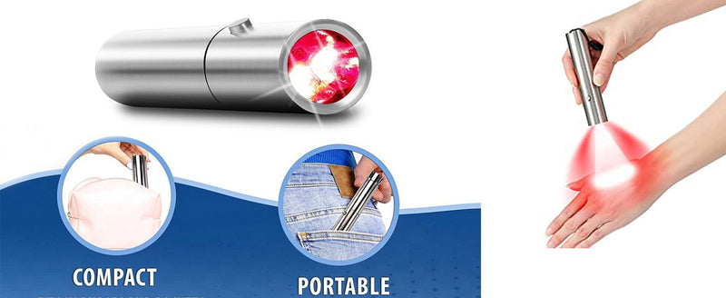Infrared LED Flashlight for Pain Relief