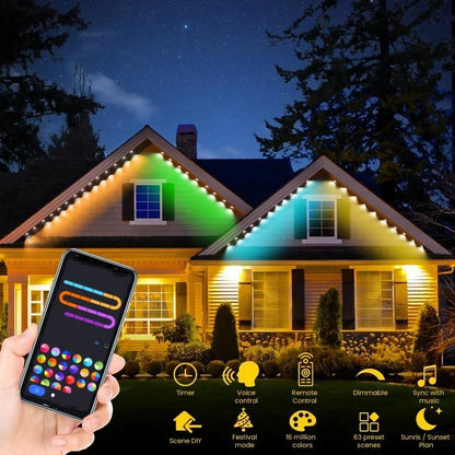 AuraBright  - 2024 Outdoor RGB String Lights
