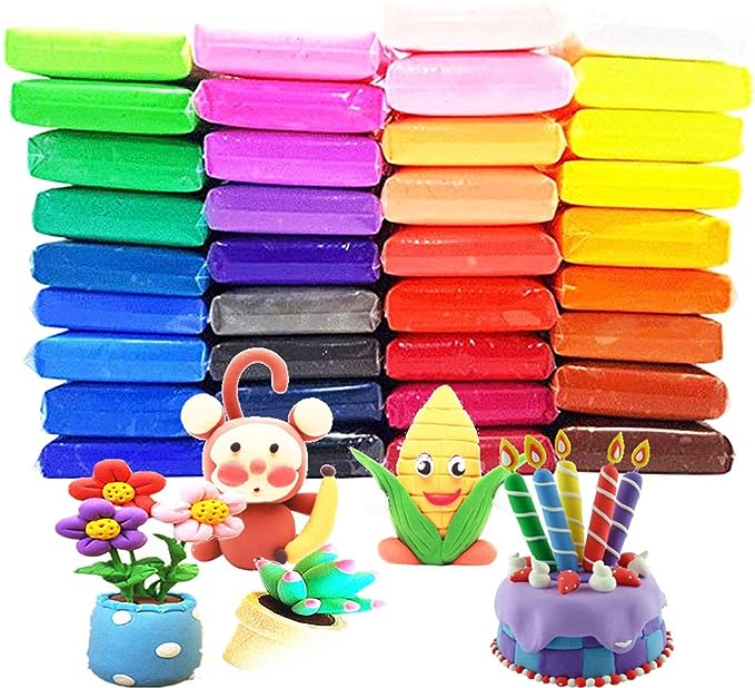 36 Colors Air Dry Clay