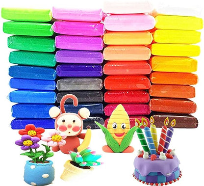 36 Colors Air Dry Clay