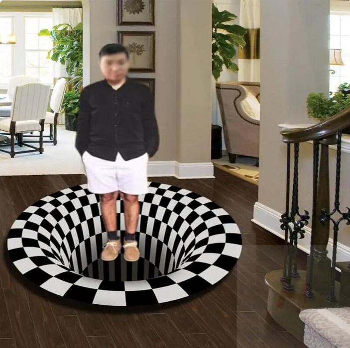 3D Round Carpets