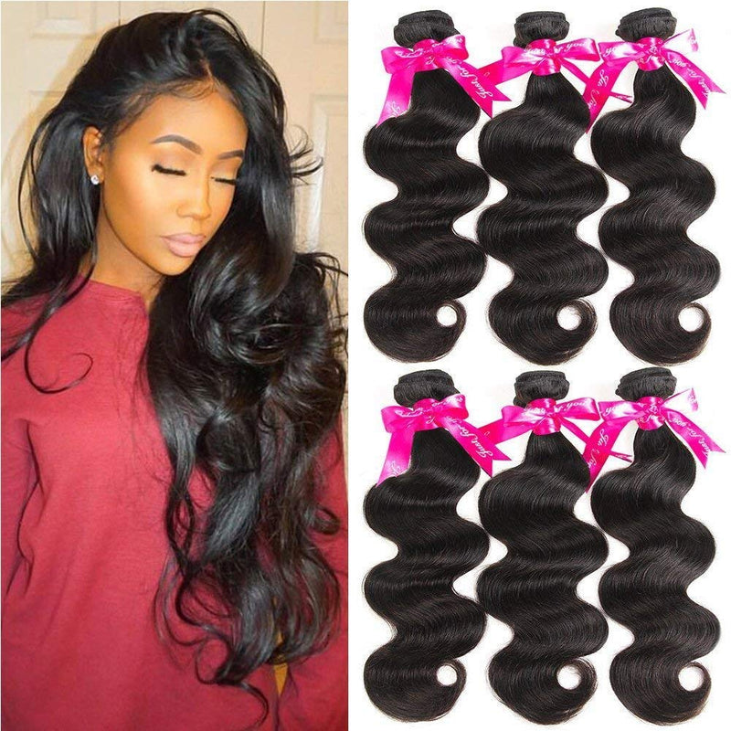 Cheveux humains ondulés