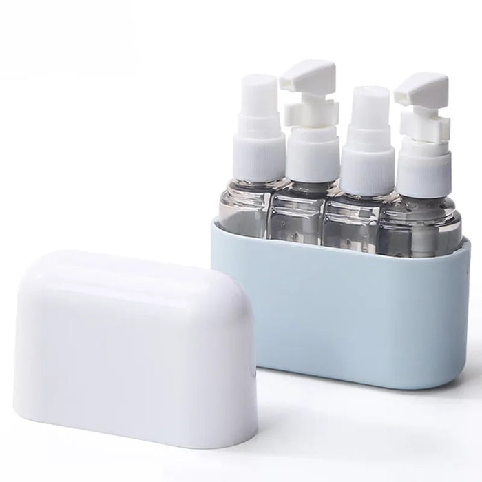 Mini Shampoo Dispenser Portable Travel Bottle Set