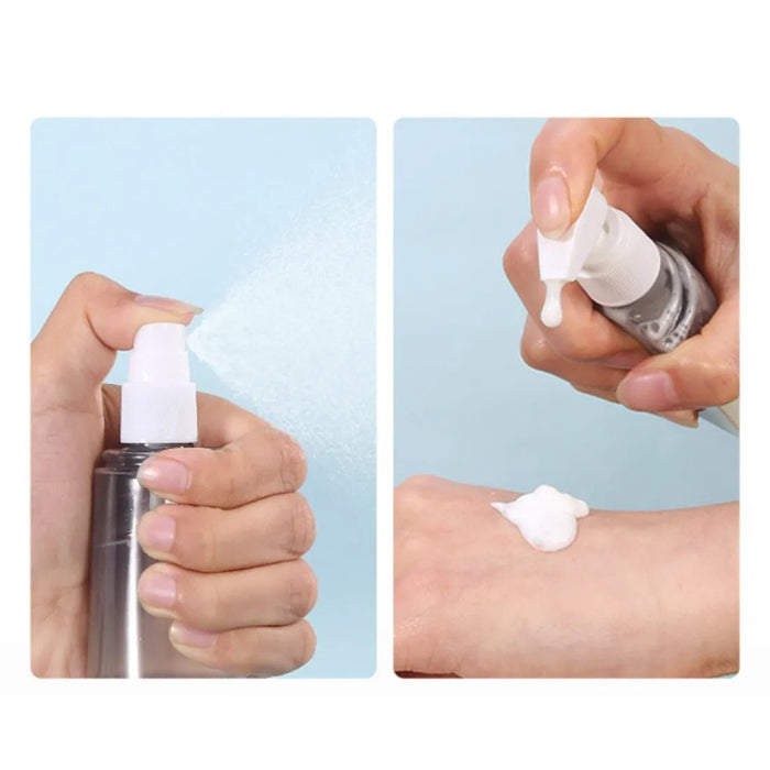 Mini Shampoo Dispenser Portable Travel Bottle Set