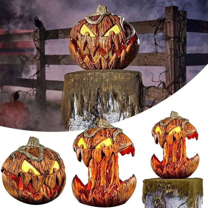 Halloween evil pumpkin