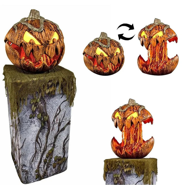 Halloween evil pumpkin