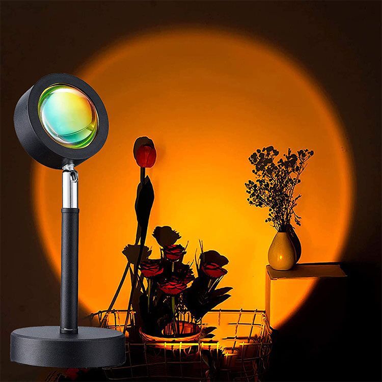 Projecteur de lampe de coucher de soleil 