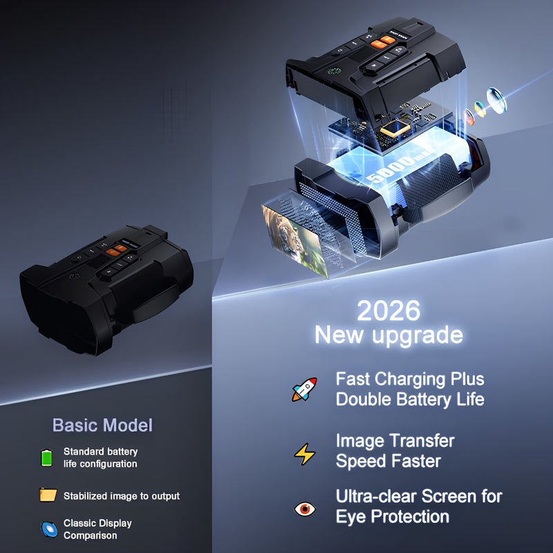 🔭📷4K Night Vision Binoculars 10X Camera Hight Definition Digital