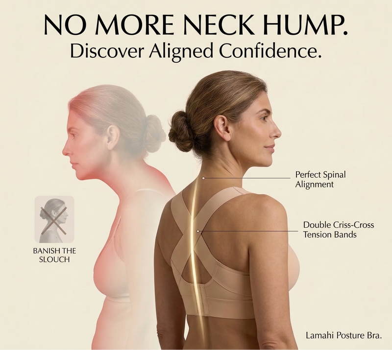 Zenthera™  PostureEase Wireless Bra -Support your back. Shape your confidence