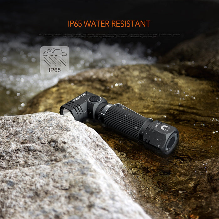 NICRON Outdoor 90 Degree Dual Fuel Flashlight