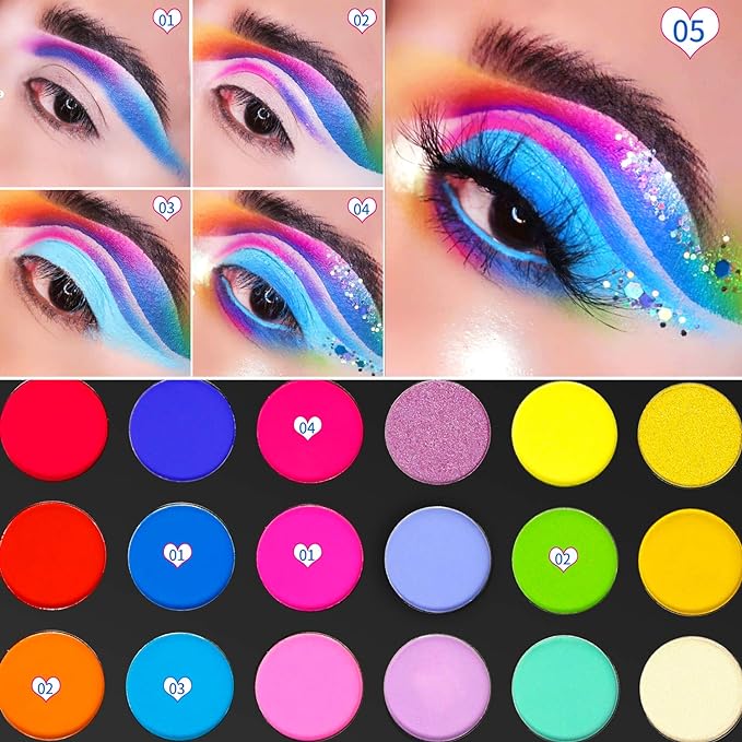 72 Color Eye Shadow