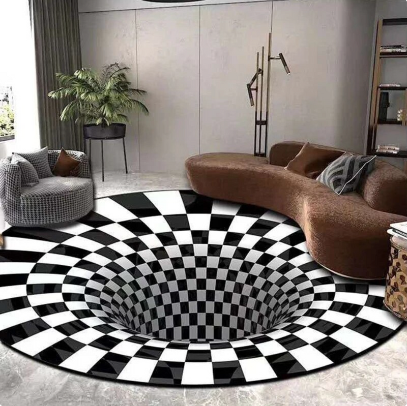 Tapis ronds 3D 