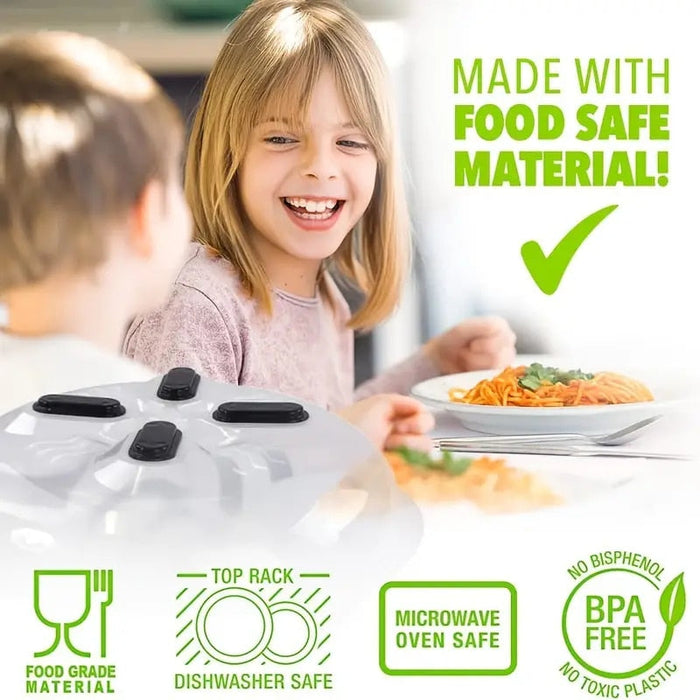 Magnetic Microwave Cover For Food