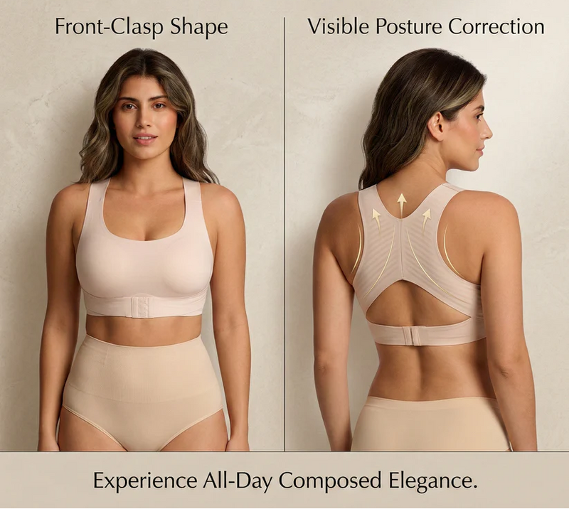 Zenthera™  PostureEase Wireless Bra -Support your back. Shape your confidence