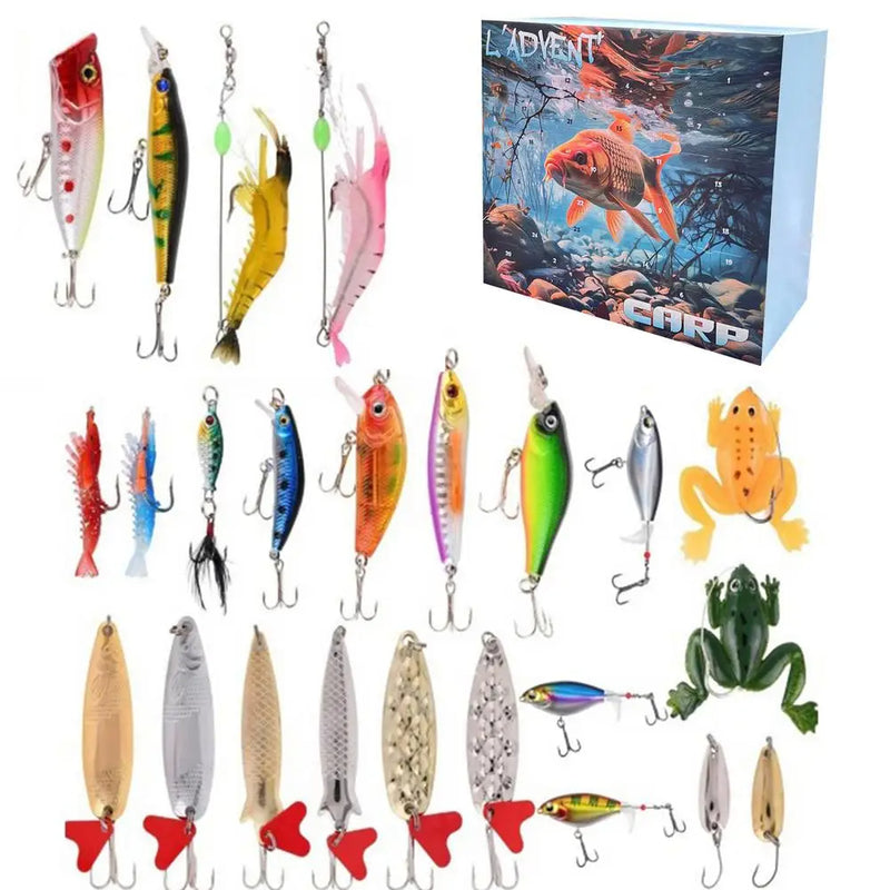 FishmasAdvent - Calendrier de l'Avent de Noël 2024 sur le thème de la pêche