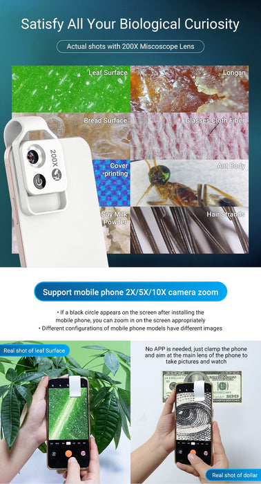 200X Mobile Microscope