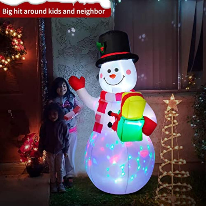 Foot Inflatable Snowman