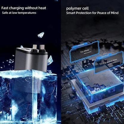 Chargeur de téléphone USB ultra rapide pour voiture