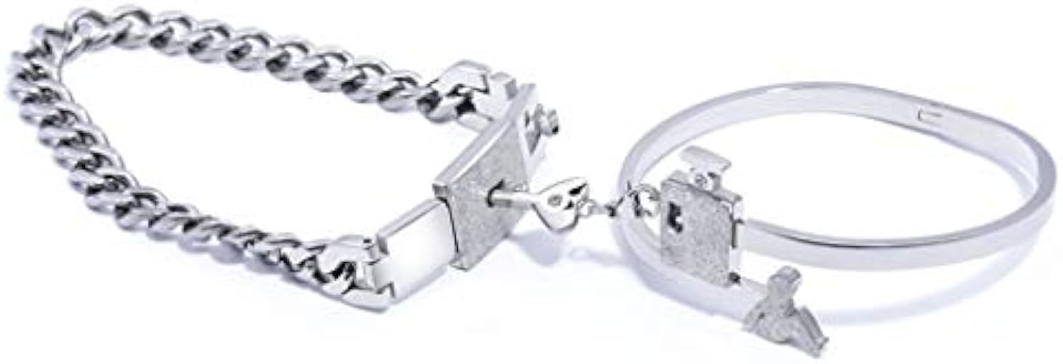 Bracelets Love Heart Key Lock
