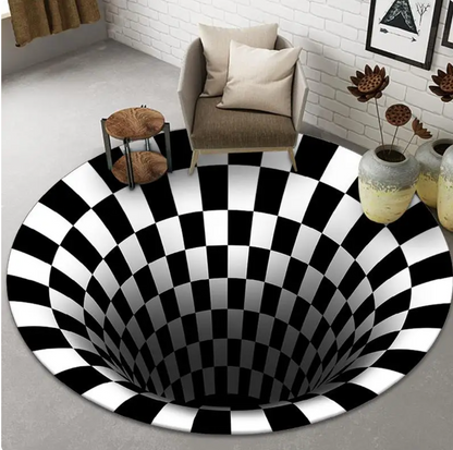 3D Round Carpets