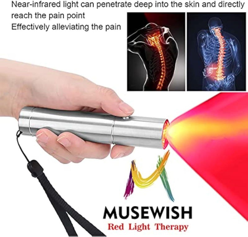 Infrared LED Flashlight for Pain Relief