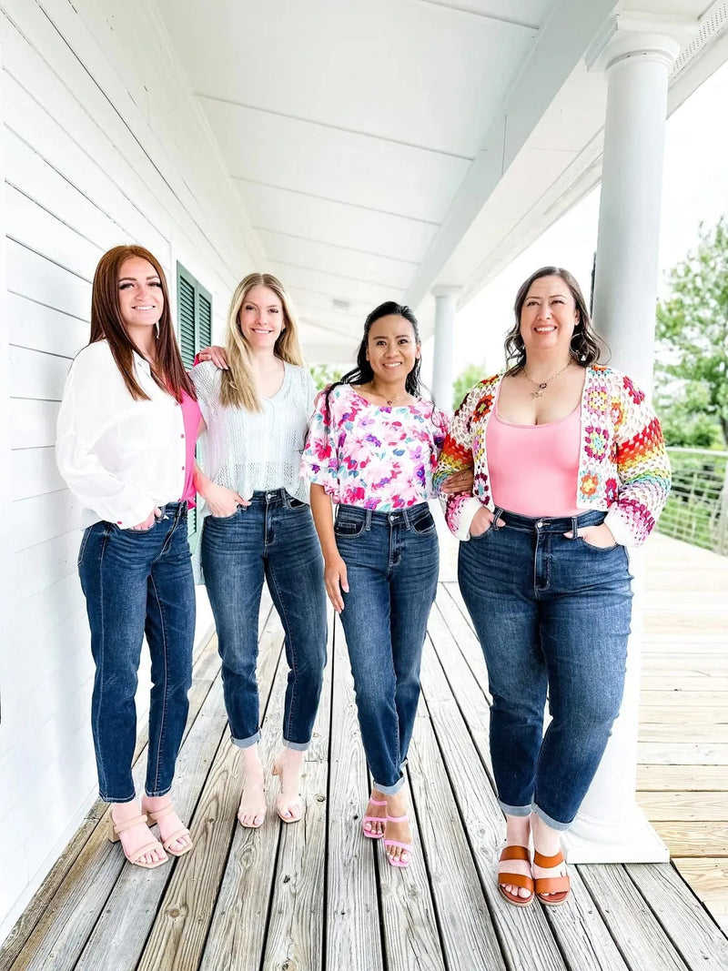 ✨HOT SALE 50% OFF👖New Tummy Control Bootcut Jeans 🔥