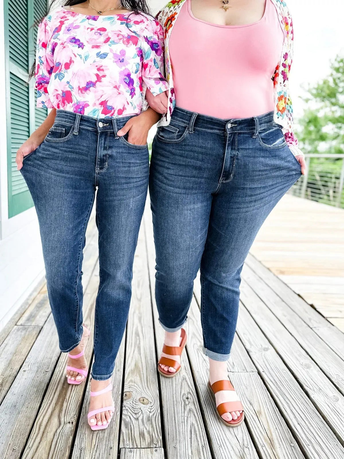 ✨HOT SALE 50% OFF👖New Tummy Control Bootcut Jeans 🔥