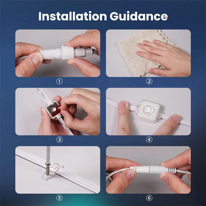 AuraBright  - 2024 Outdoor RGB String Lights