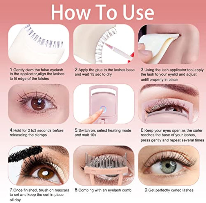 Heated Eyelash Curlers