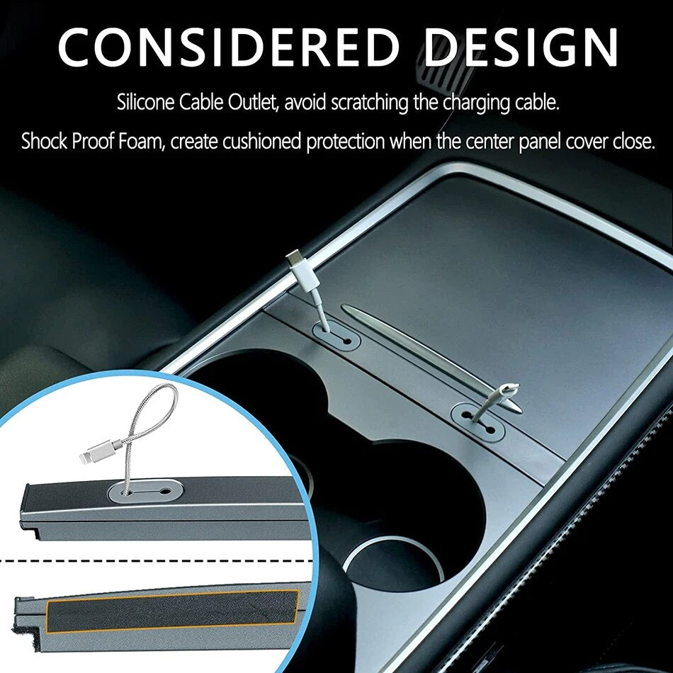 Support de câble USB pour station de charge Tesla Model Y/3 (2017-2023)