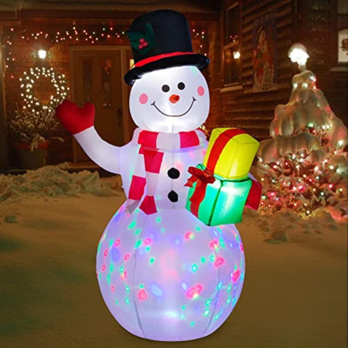 Foot Inflatable Snowman