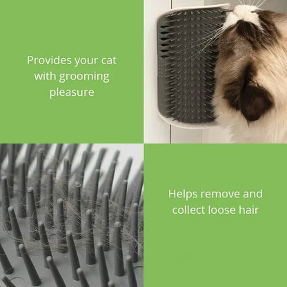 Peigne de massage d'angle mural (3 pièces)