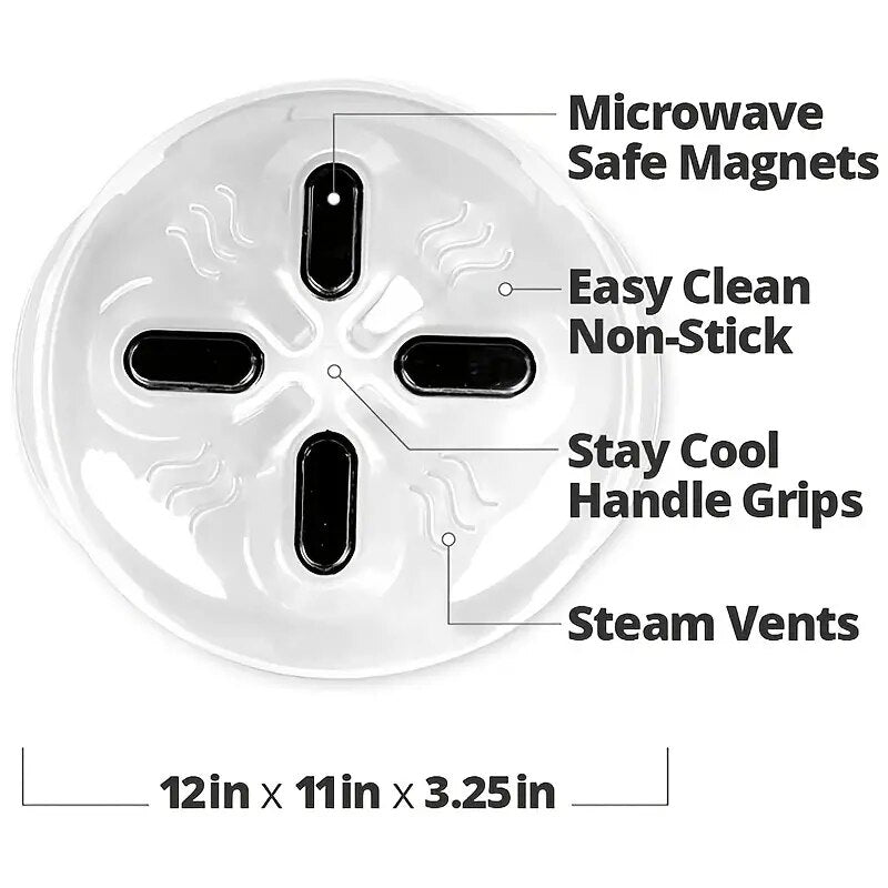 Couvercle magnétique pour micro-ondes pour aliments 