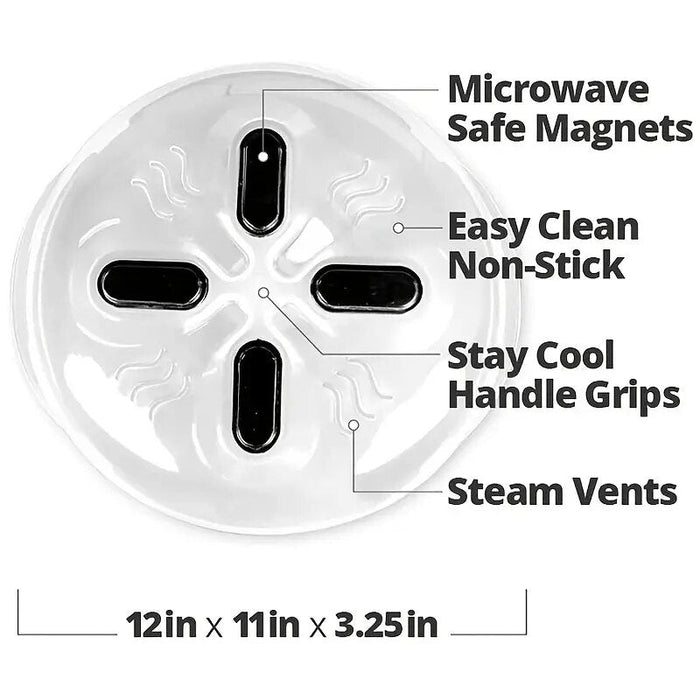 Magnetic Microwave Cover For Food