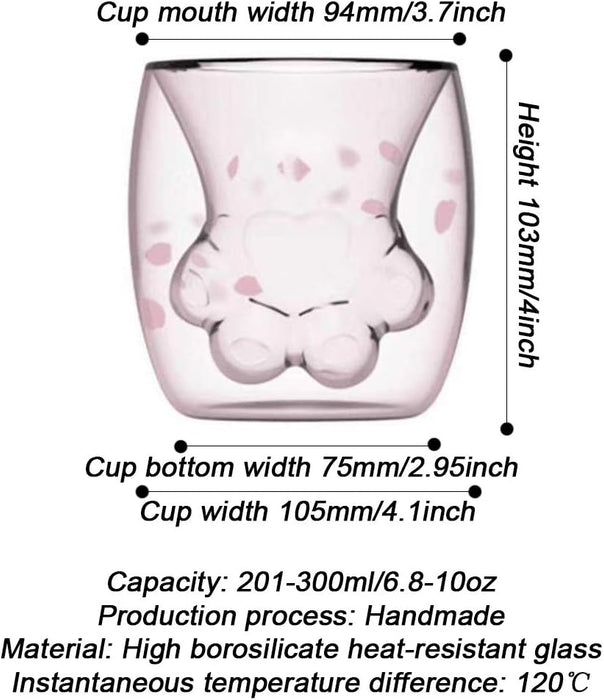 Glass Coffee Mugs Cute