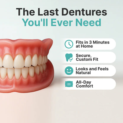 Advanced Custom-Fit Functional Dentures 🦷 Smile Confidently Again in Just 3 Minutes No Dentist Needed! (2)
